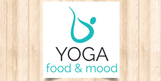 Yoga Food & Mood logo at Beverley Designs