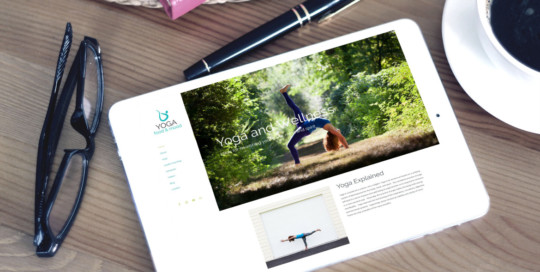 Yoga Food & Mood website at Beverley Designs