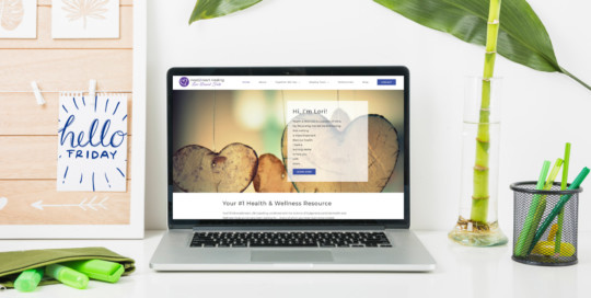 Beverley Designs - Head2Heart Healing web design