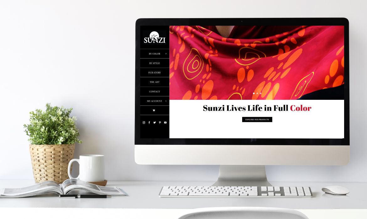 Sunzi Silks website