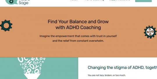 the neuro sage home page image