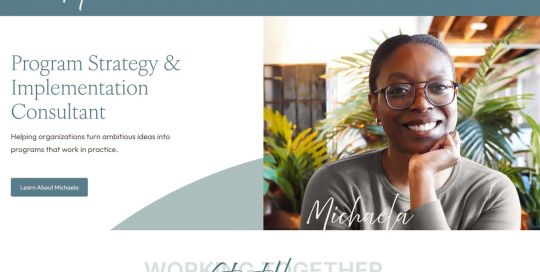 Michaela Harris Harrell new website